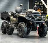 Квадроцикл Can-Am Outlander Max 6x6 XU+T Side Wall 1000 Черно-зел 2023