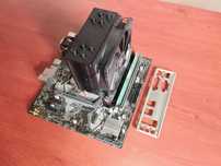 Комплект AM4 /  Asus Prime B450M-K / Ryzen 5 2400G / 16 gb RAM / Кулер