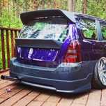 Губа на задний бампер Subaru Forester SG