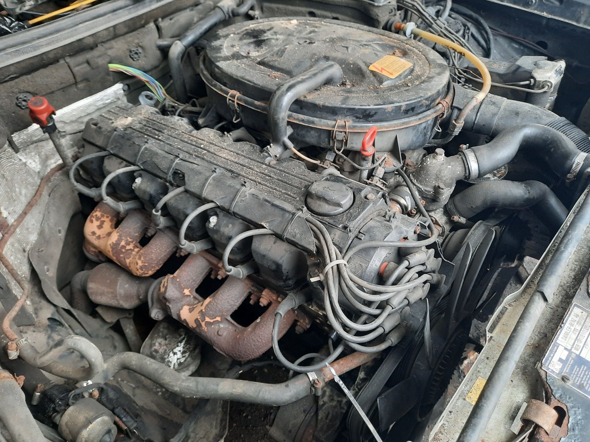W124m103 2.6 акпп авторазбор мерседес контрактный двигатель акпп матор
