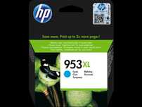 Картридж струйный HP F6U16AE (953XL) увеличенной емкости, голубой