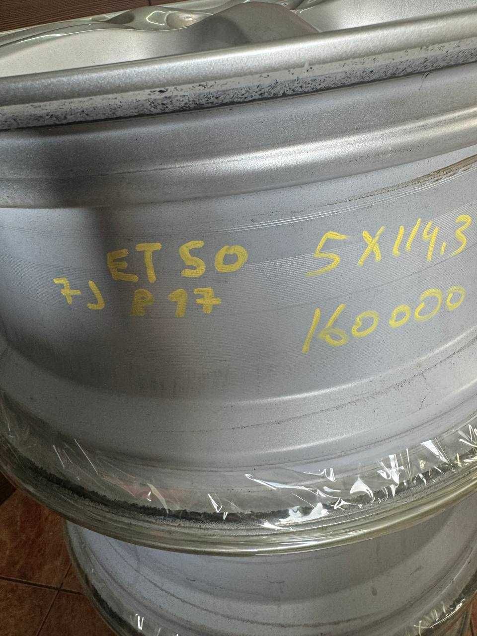 Диски титановые Тойота R17 5x114.3 ET50 7J