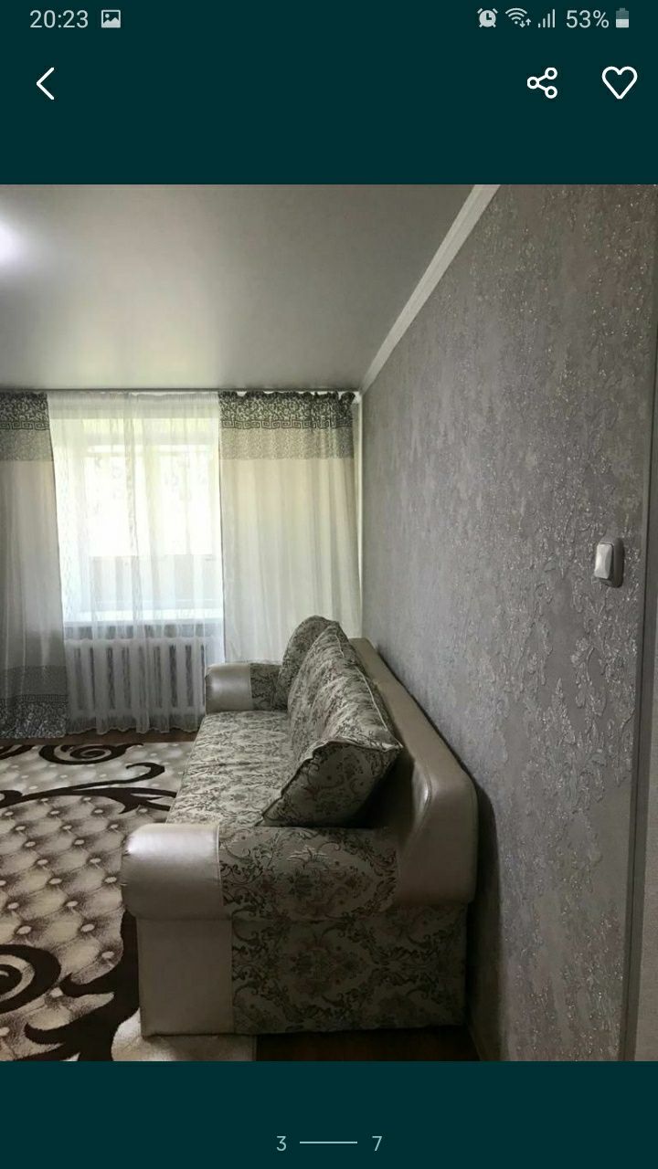 1-комн. квартира посуточно в центре и в районе вокзала