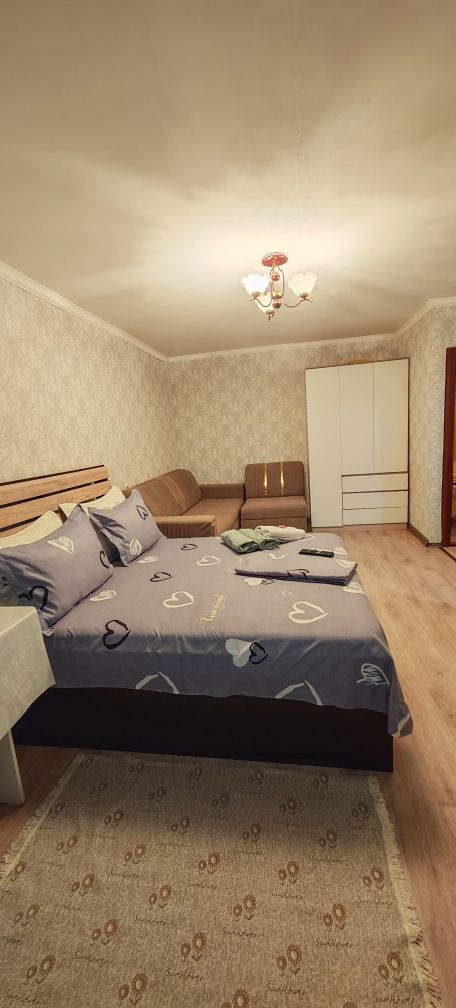 1ком.КВ.Посуточно и Почесовой .В Центре.Смарт,ТВ . Ночью 8200т