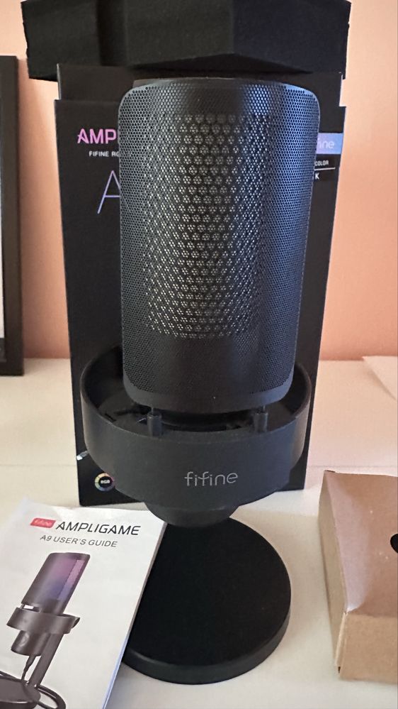 Микрофон  Fifine A 9 User’s Guide новый не использованный