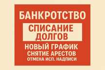 Списание кредитов и долгов. Снятие арестов. Банкротство физических лиц