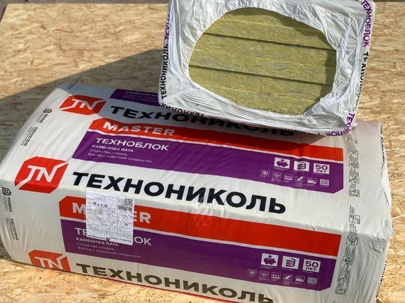 Минплита Техноблок. Утеплитель, Минвата, Стекловата, Теплоизоляция.