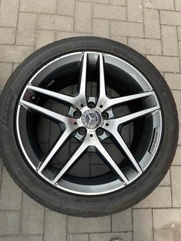 Оригинальные диски R19 от W222 с летней резиной