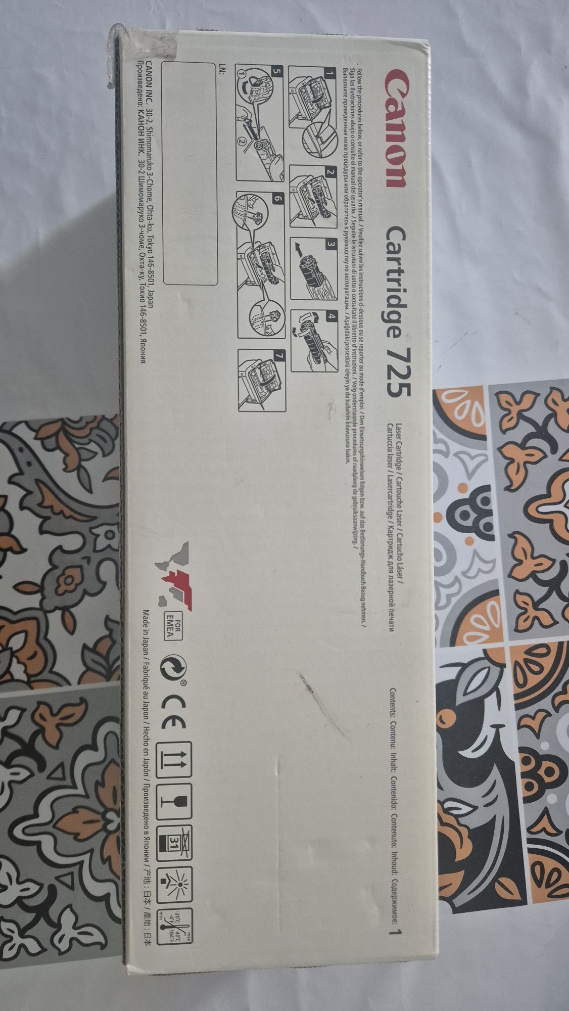 Картридж Canon cartridge 725