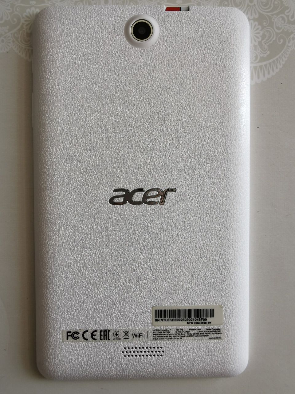 Планшет, Acer 16гб
