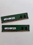 Оперативная память 8гб DDR4 Samsung по 4 гб(2*4) 2400 МГц