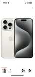 Apple IPhone 15 Pro 256gb white titanum