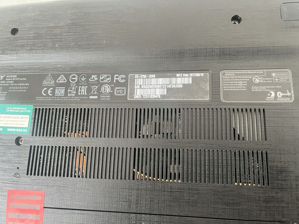 Ноутбук acer в хорошем состоянии