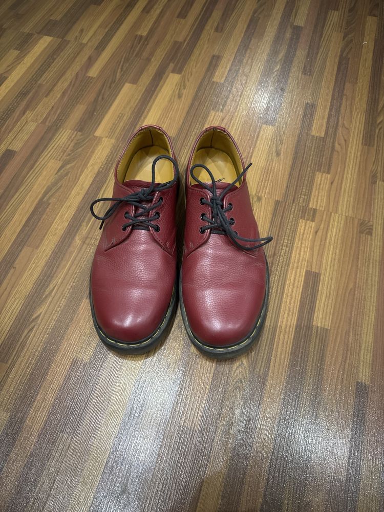 Dr.Martens 1461. Красные кожанные дерби