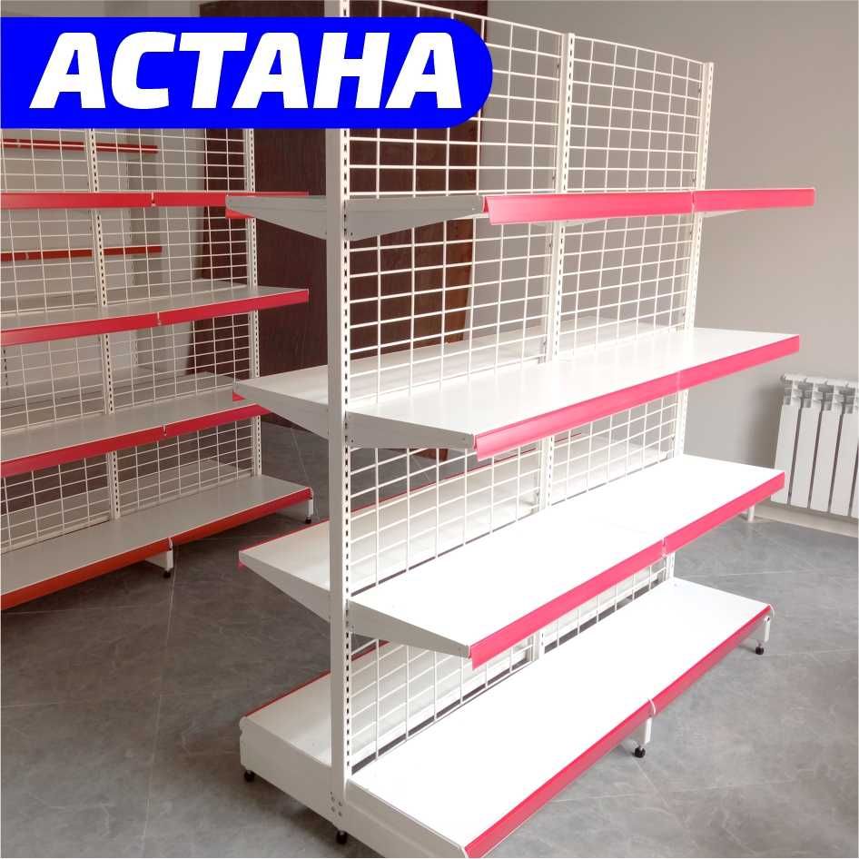 Металлический стеллаж сборный, торговые стеллажи, железная мебель asts