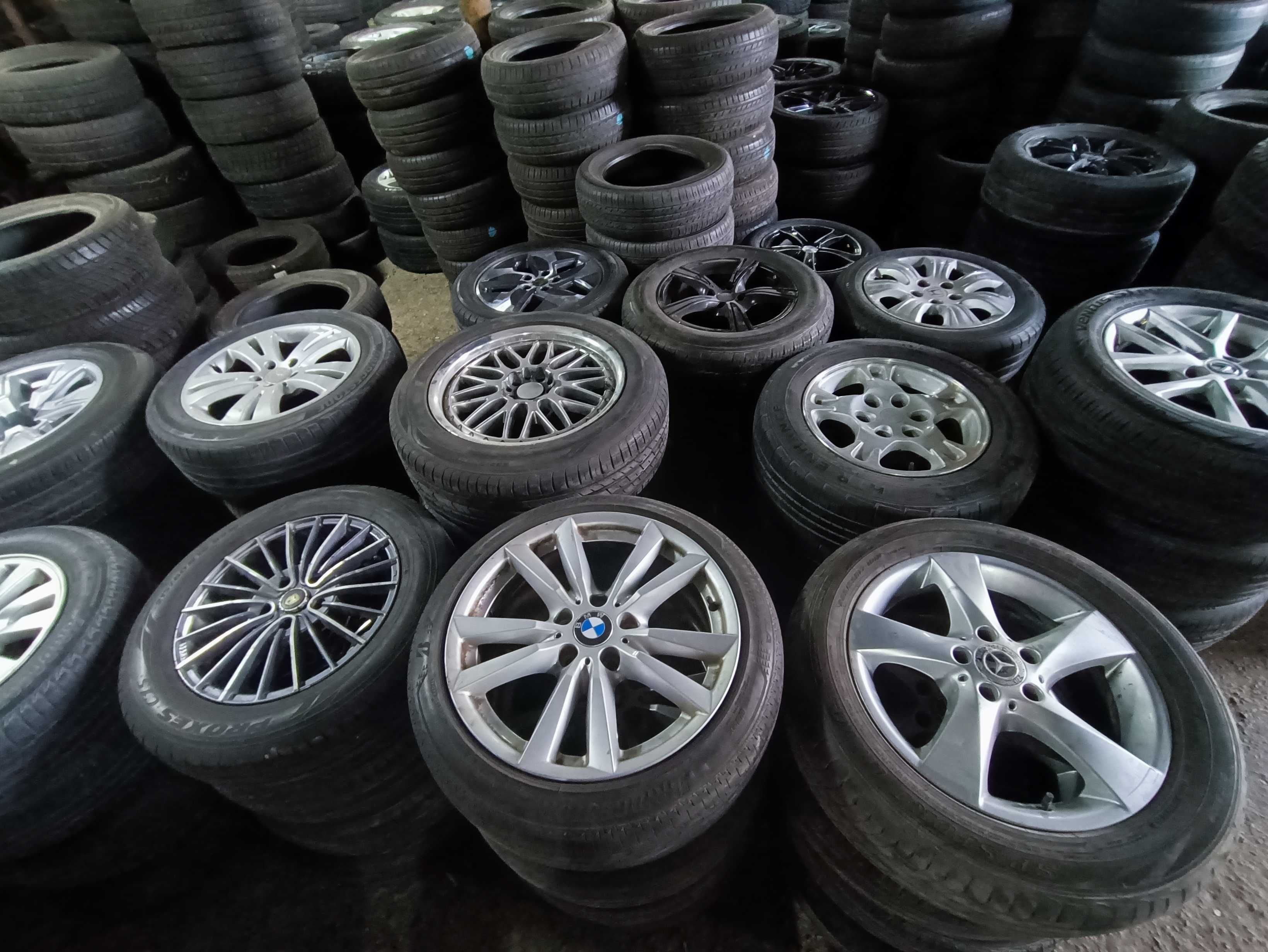 Шины и Диски бу из Японии и Германии 205/60 R16 и др