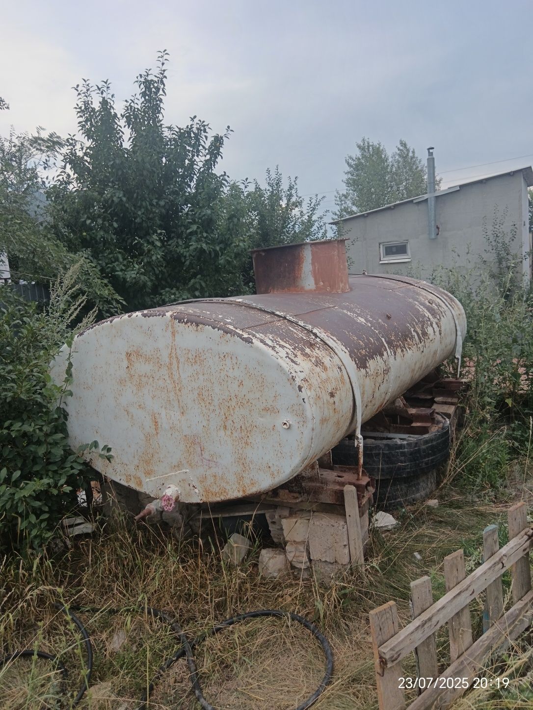3.5 кубовы бочка для воды.