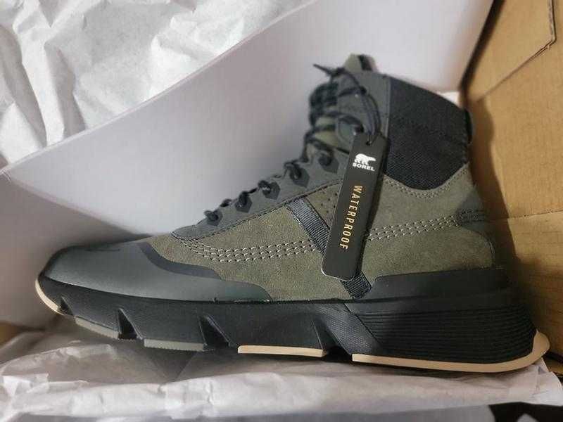 Новые канадские кроссовки Sorel Kinetic Rush кожа Waterproof для горы