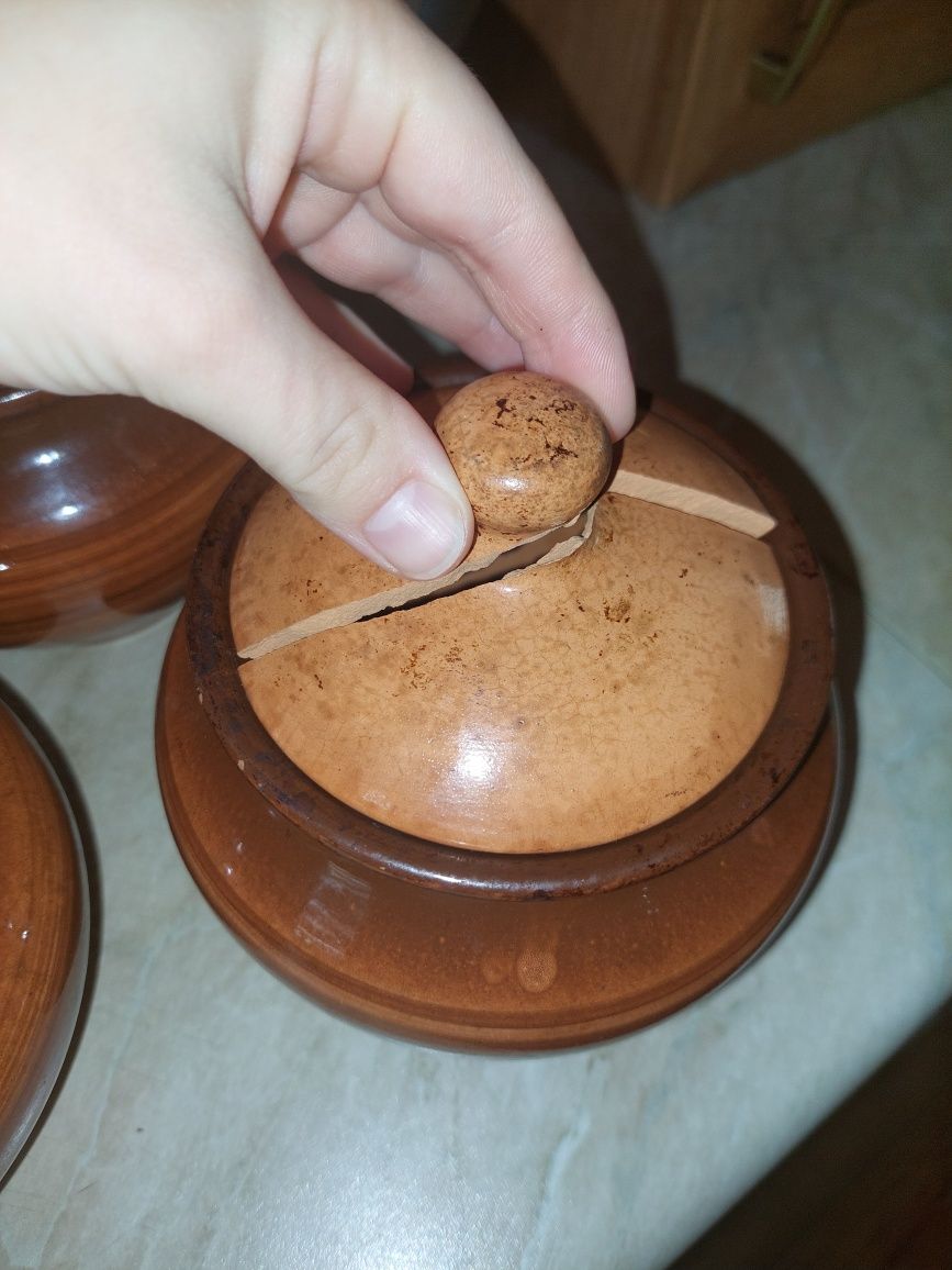 Глиняные горшочки