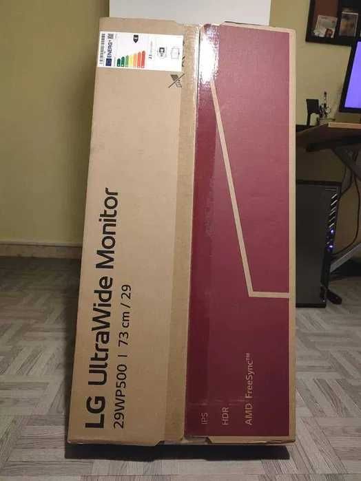 Ультраширокий Монитор LG 29WP500-B 2560x1080/IPS/HDR10/5ms/75Hz Новый!