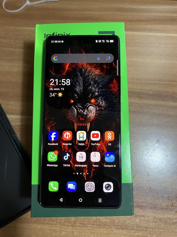 Infinix note 40 продается полный комплект