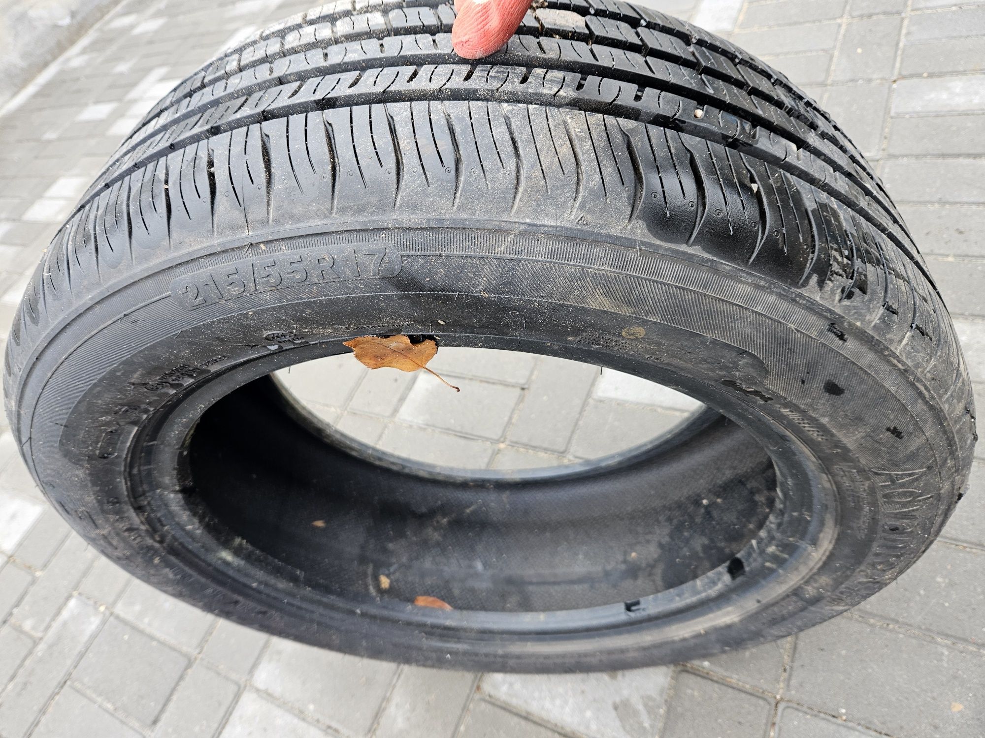 Летние шины 215/55/R17 2шт