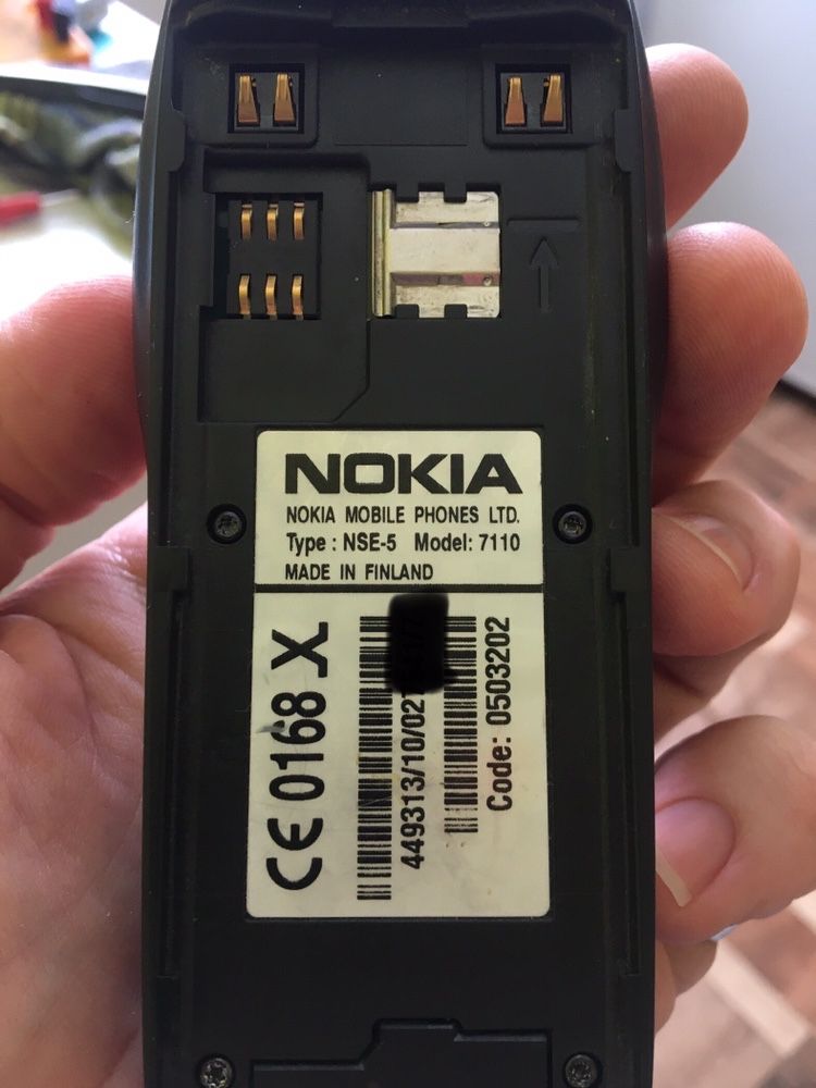 Nokia 7110 в отличном косметическом и рабочем состоянии. Раритет