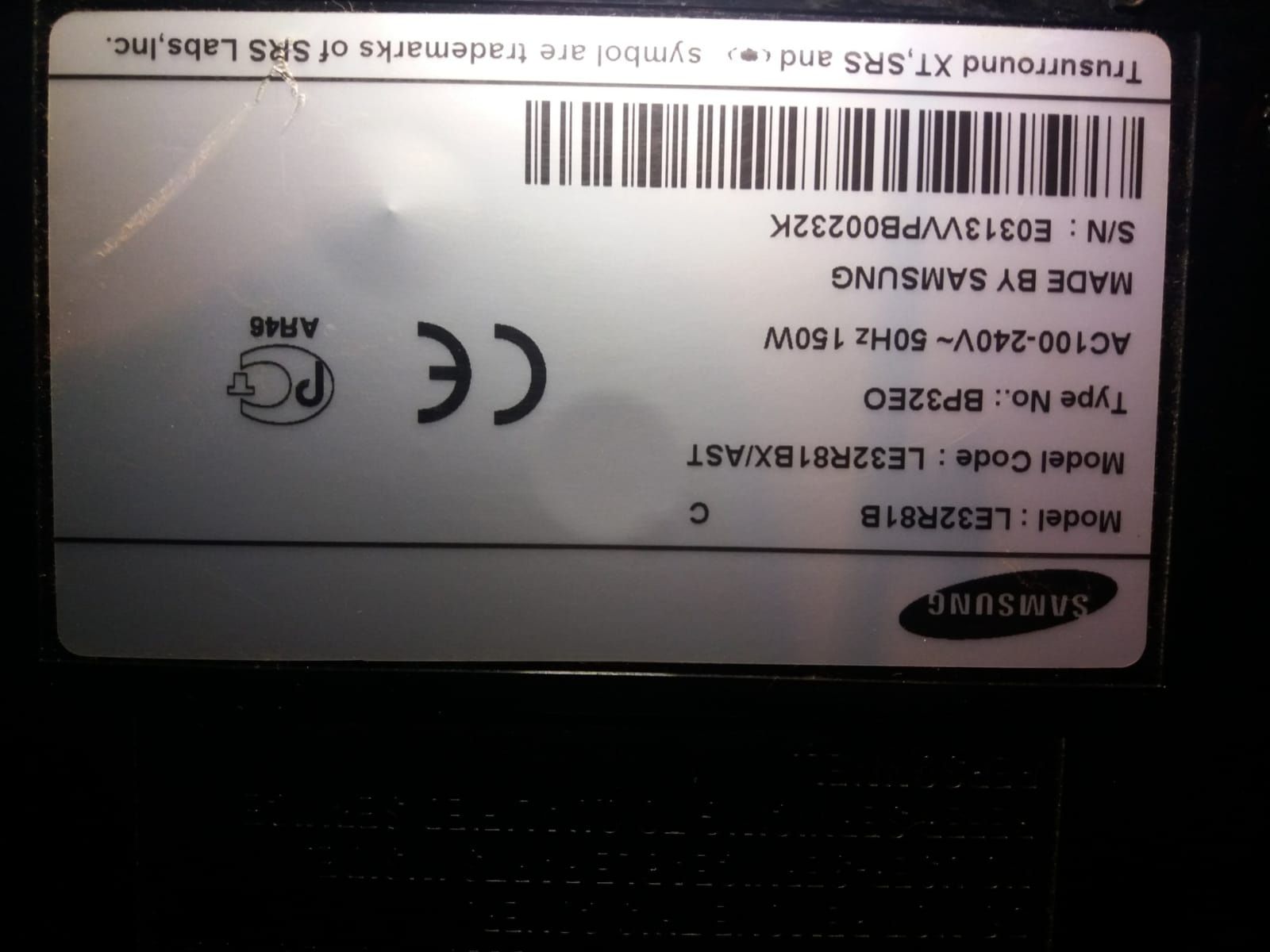Продам телевизор 102 диагональ