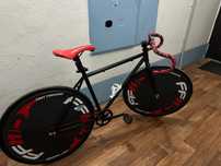Fixed gear фикс велик велосипед