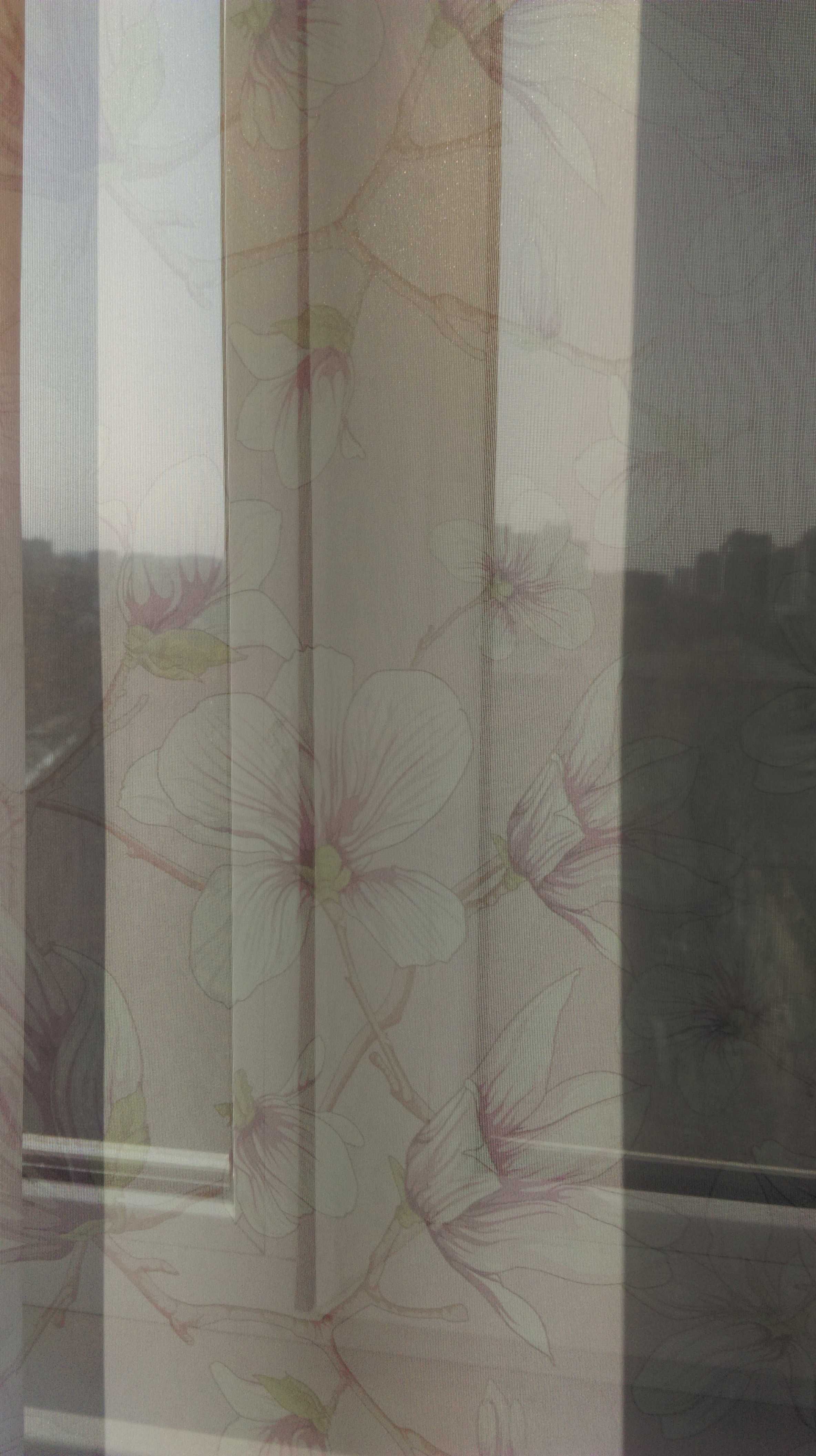 Готовые шторы Wisteria (вуаль), 2 штуки в комплекте