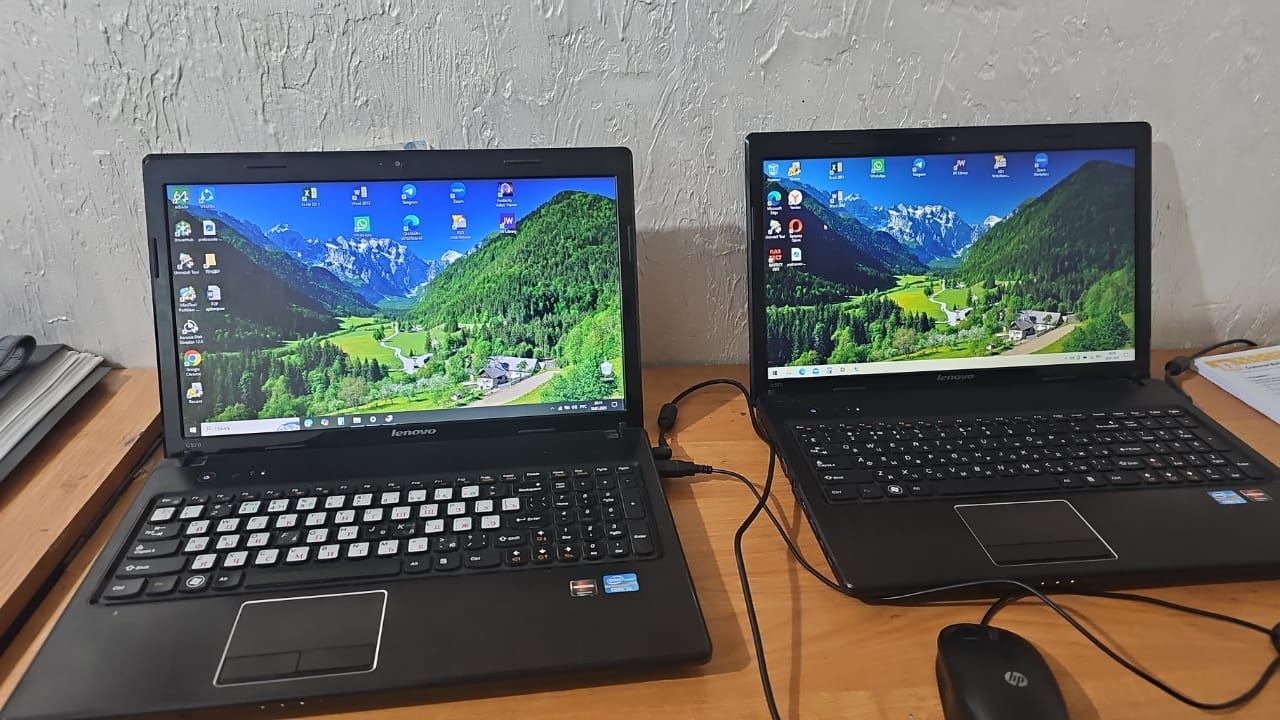 2 Ноутбукa Ленова G570 core i3 и i5   В комплекте зарядка + сумка пода