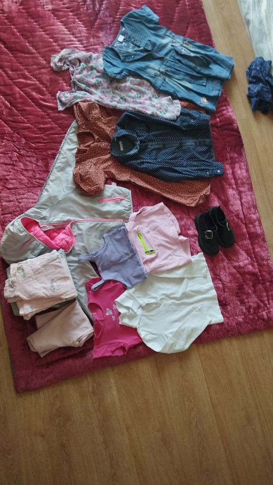Одежда для девочки 5-7 лет