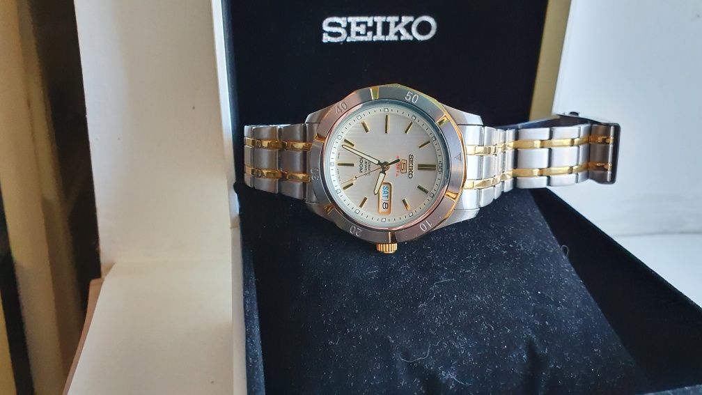 Часы Seiko Japan механические с автоподзаводом