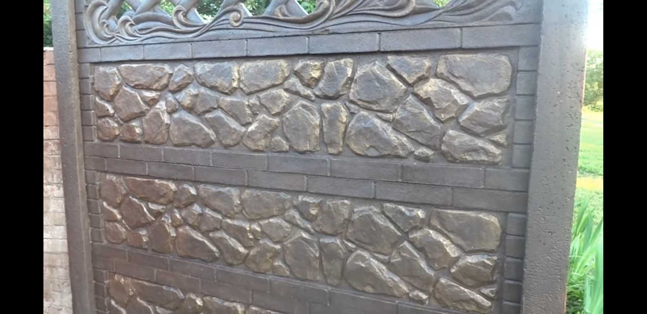Покраска ворот еврозаборов