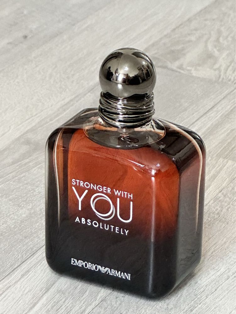 Armani stronger with you absolute