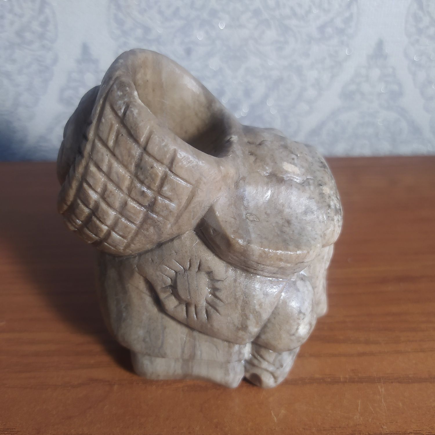 Подсвечник из натурального камня