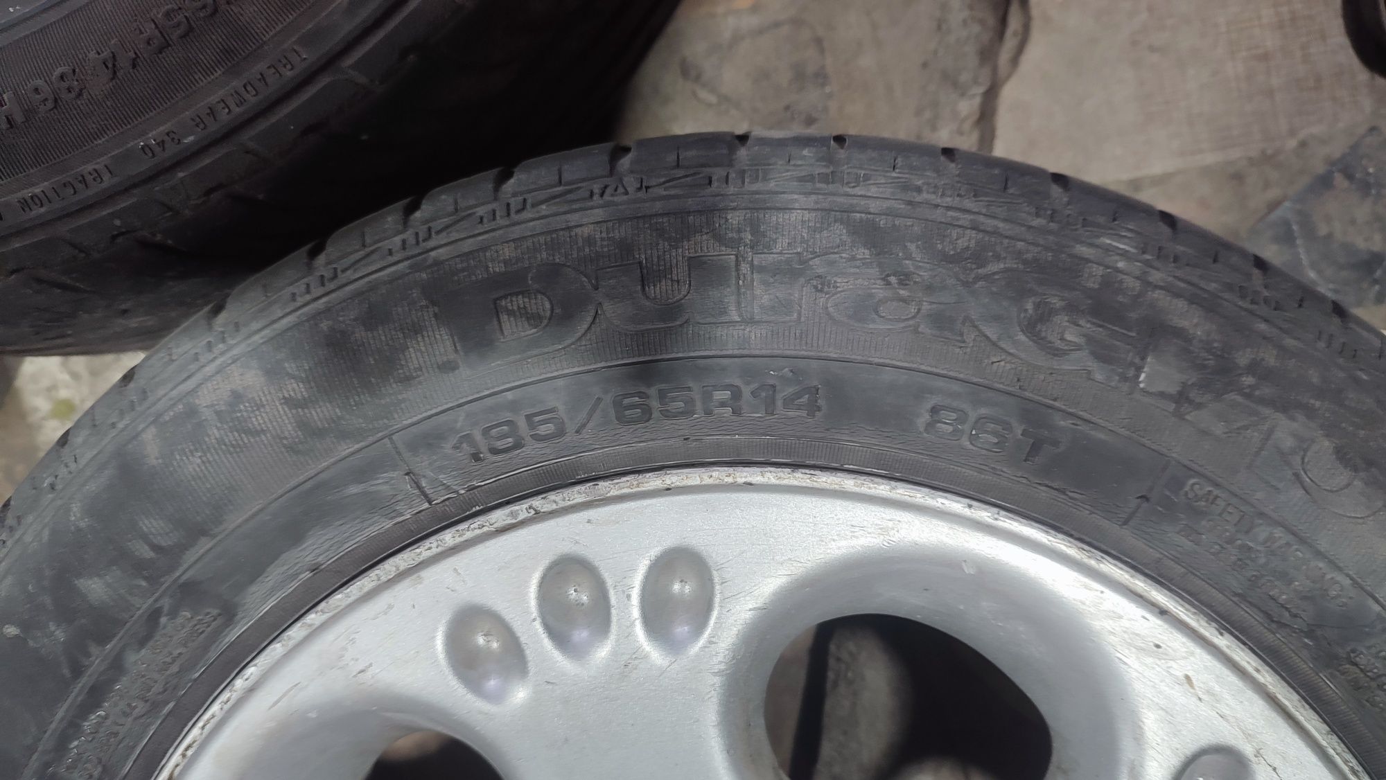 Диски R14 4/100 с резиной