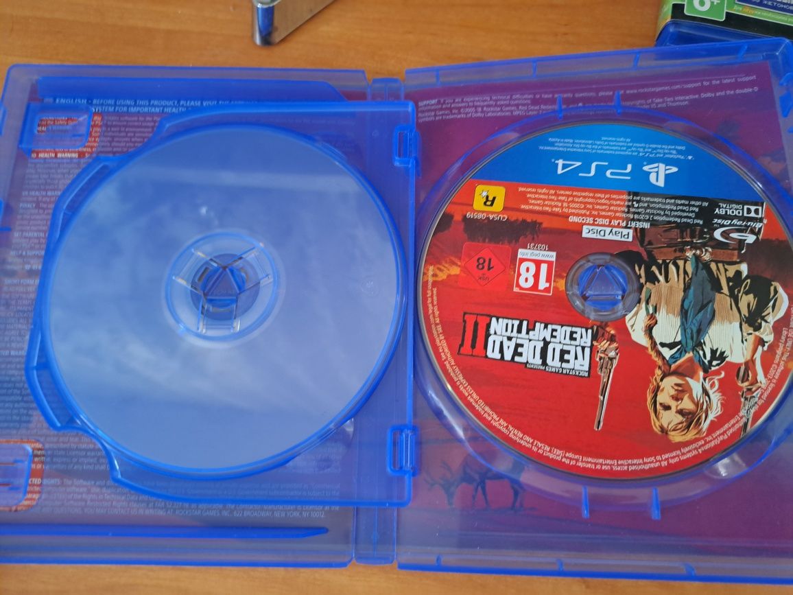 Продаю диски Minecraft, RDR2,GTA5