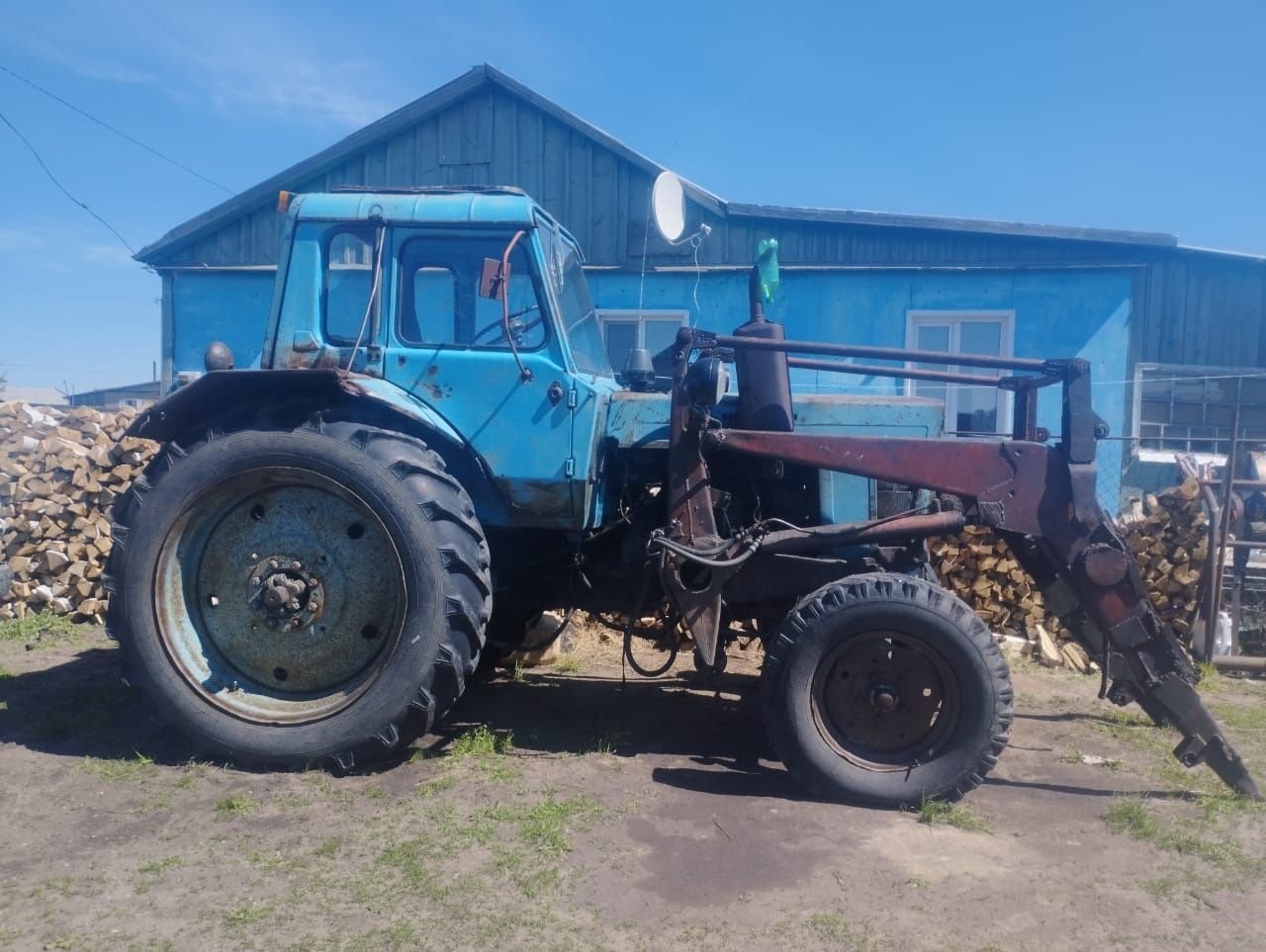 Продам МТЗ 80 ротор, телега косилка грабли