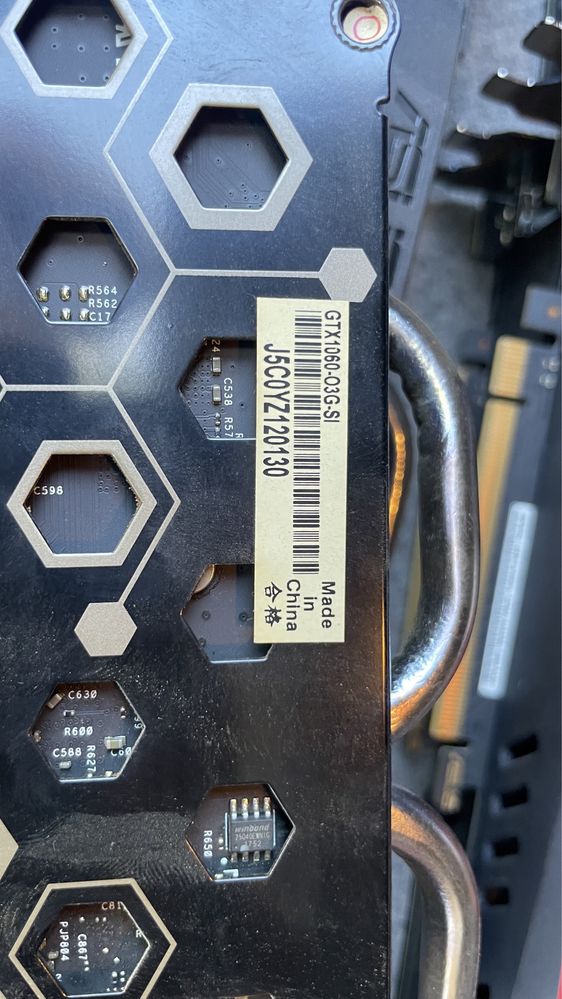 Видеокарта игровая GTX 1060 3gb ASUS