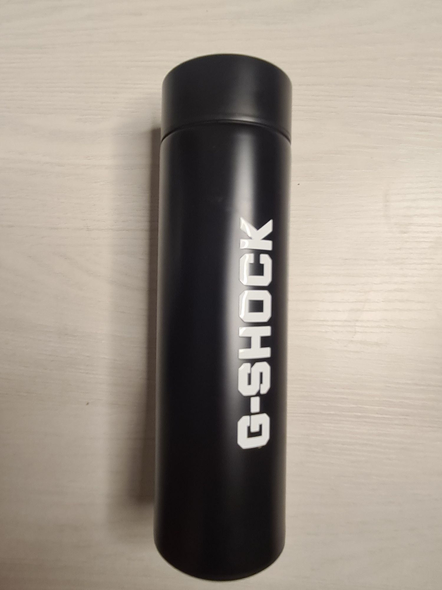 Термос с датчиком температуры g-shock (0,5л). Полностью металл внутри.