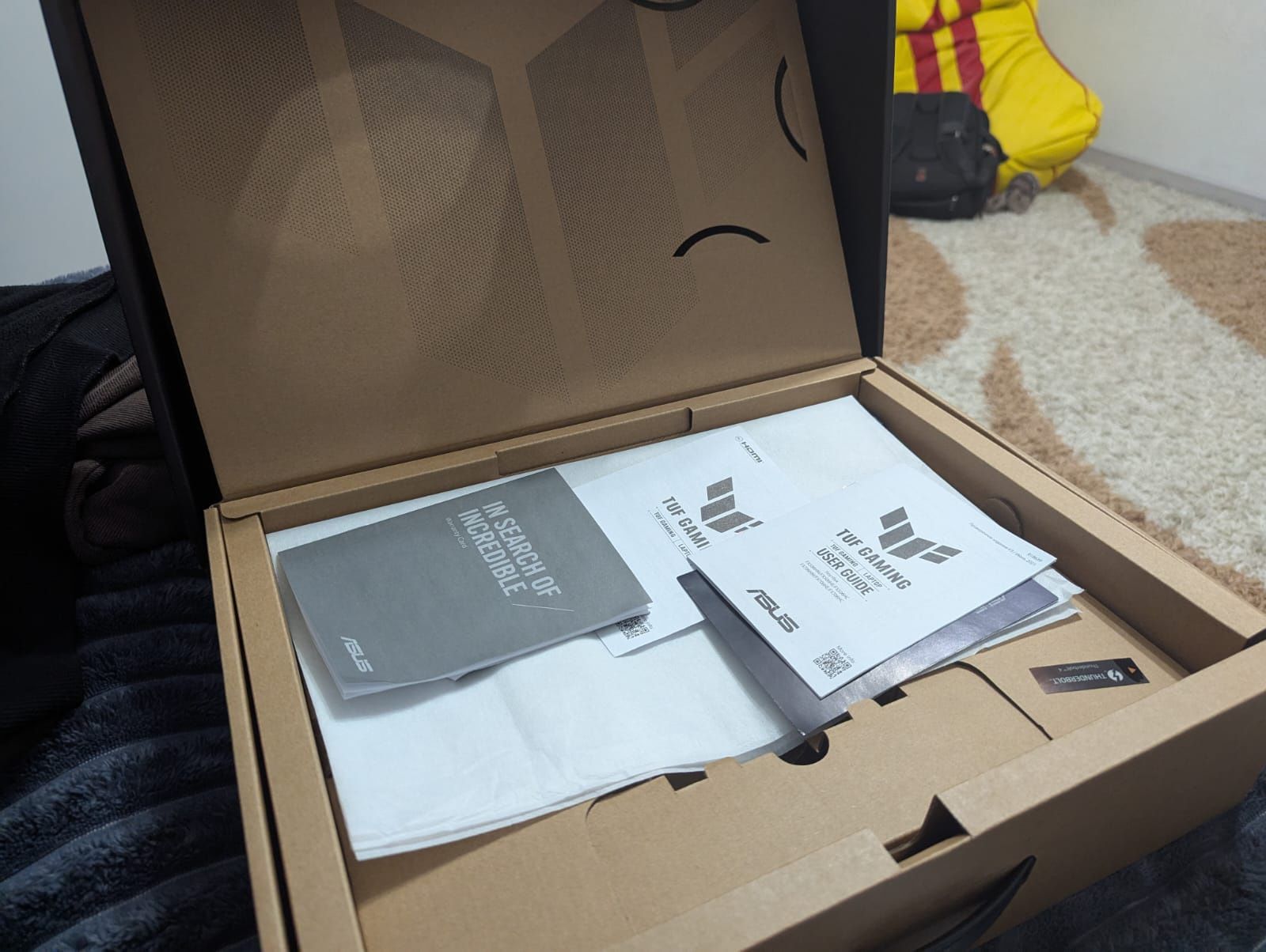 ASUS TYF GAMING F15. игровой ноутбук