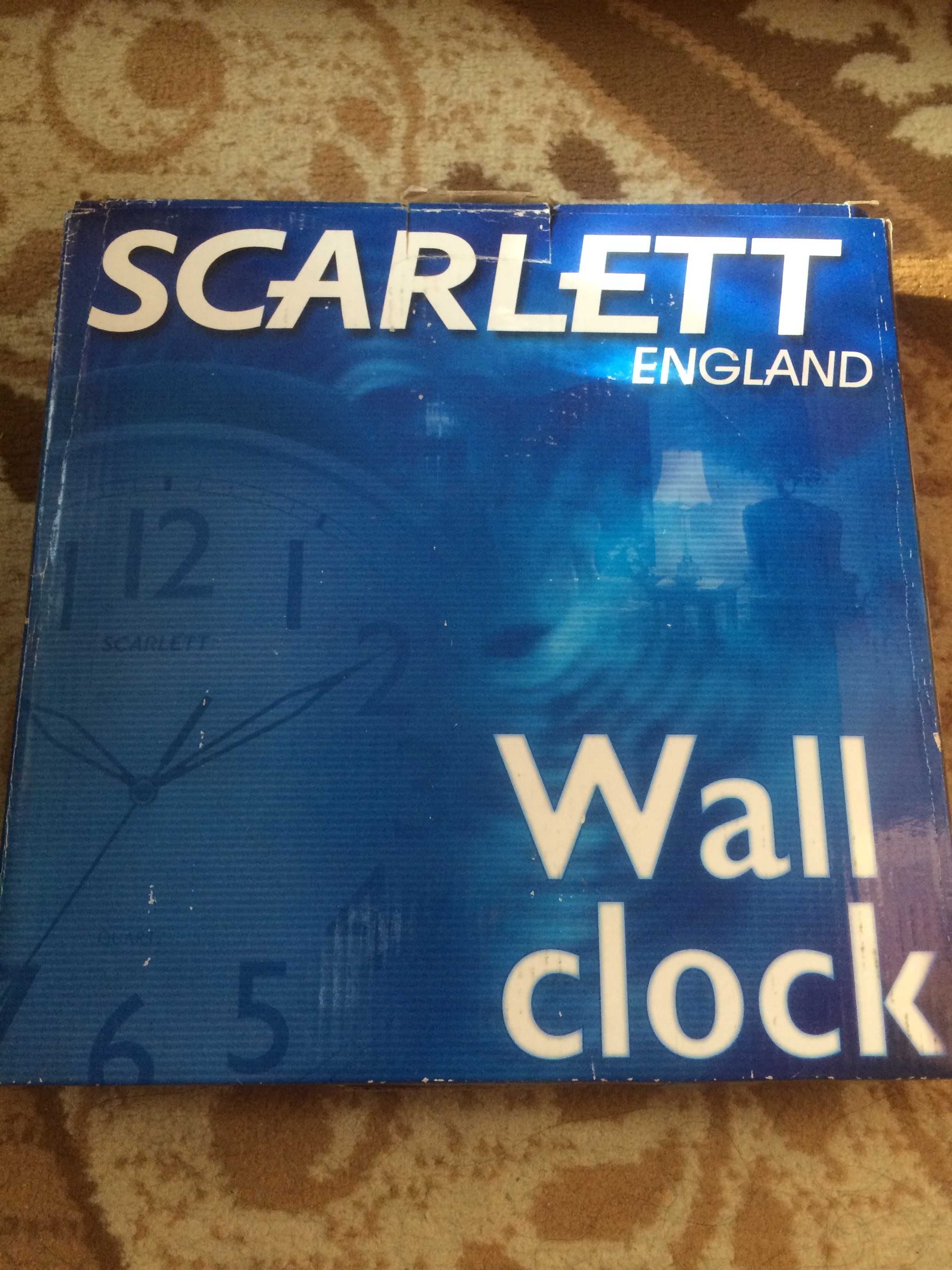 Продам настенные часы Scarlet