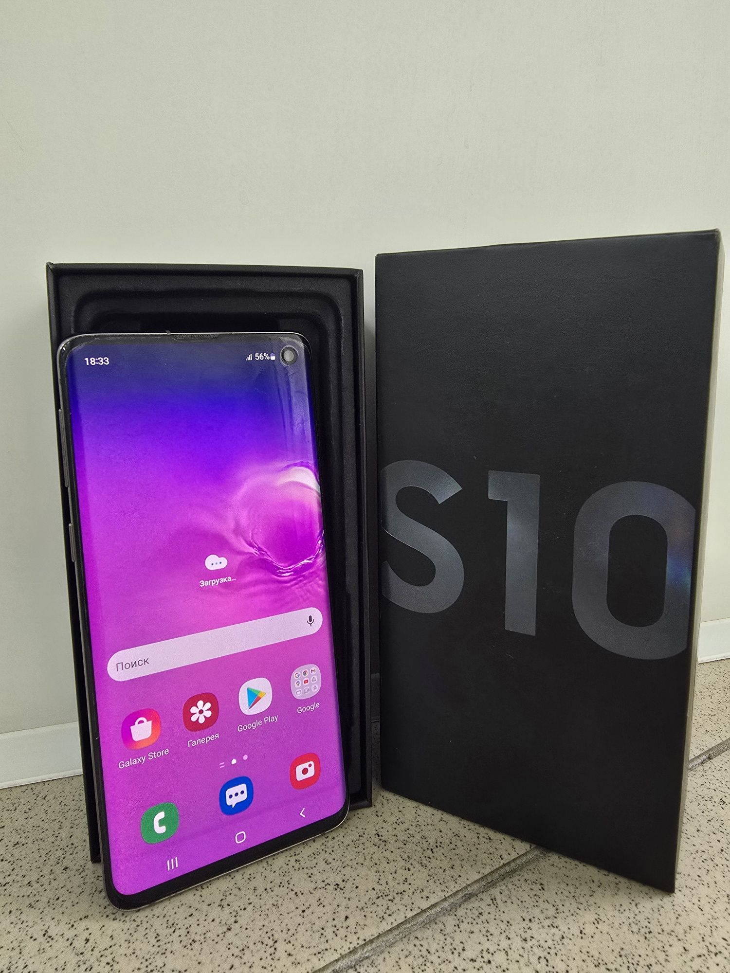 S10 Samsung С10 состояние нового с коробкой  Самсунг