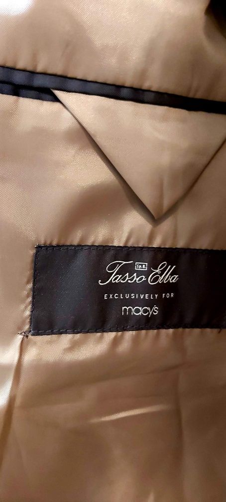 Мужское Шерстяное Пальто 50р Tasso Elba USA