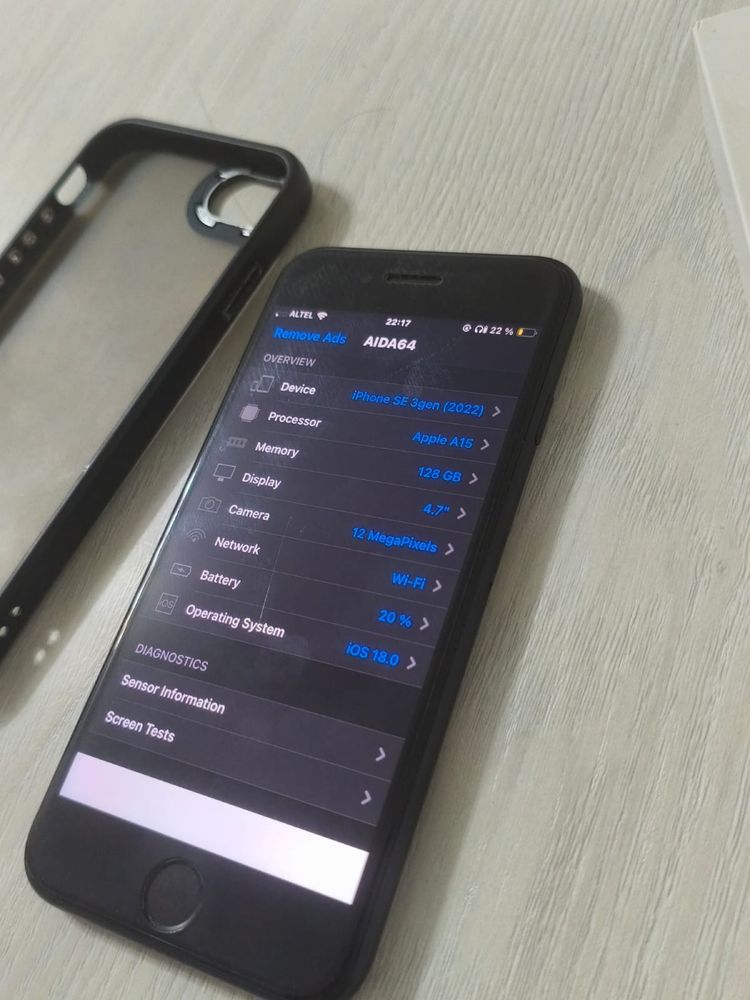 Iphone SE 2022 по мощности как 13ый айфон
