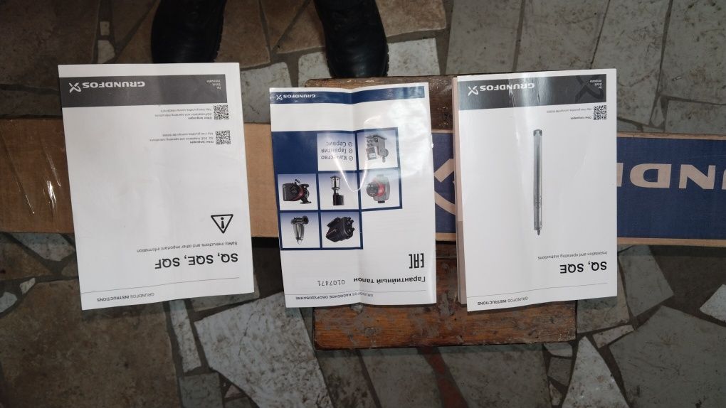 Насос глубинный GRUNDFOS  SQE 3-55