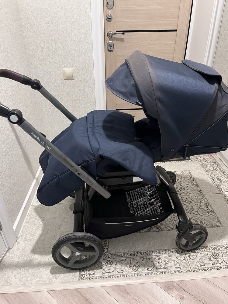 Коляска Inglesina Quad прогулка+люлька
