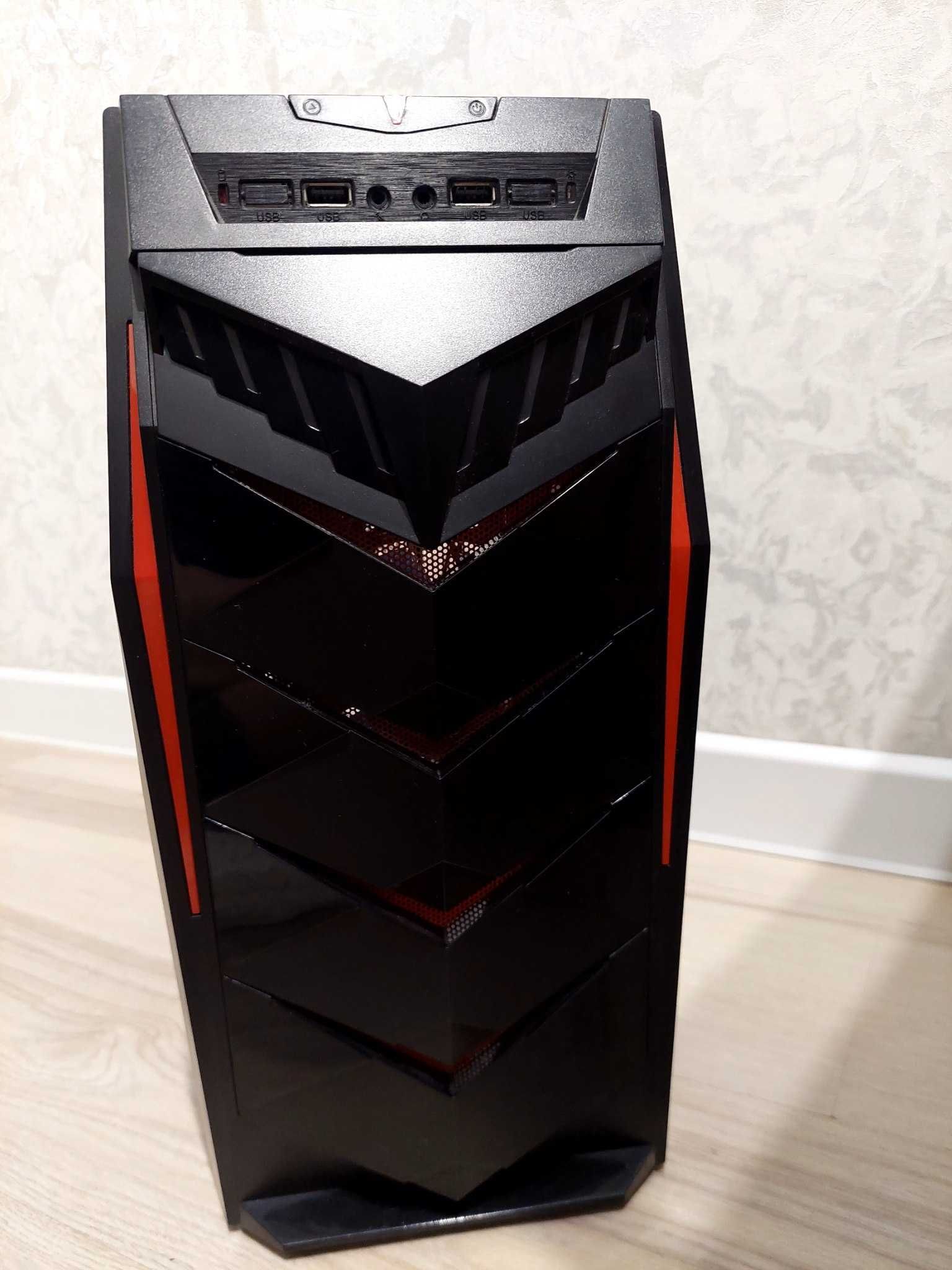 Корпус Delux DLC-DW701, Black-Red