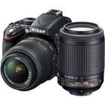 зеркальный фотоаппарат Nikon D5100 с объективом 18–55mm VR